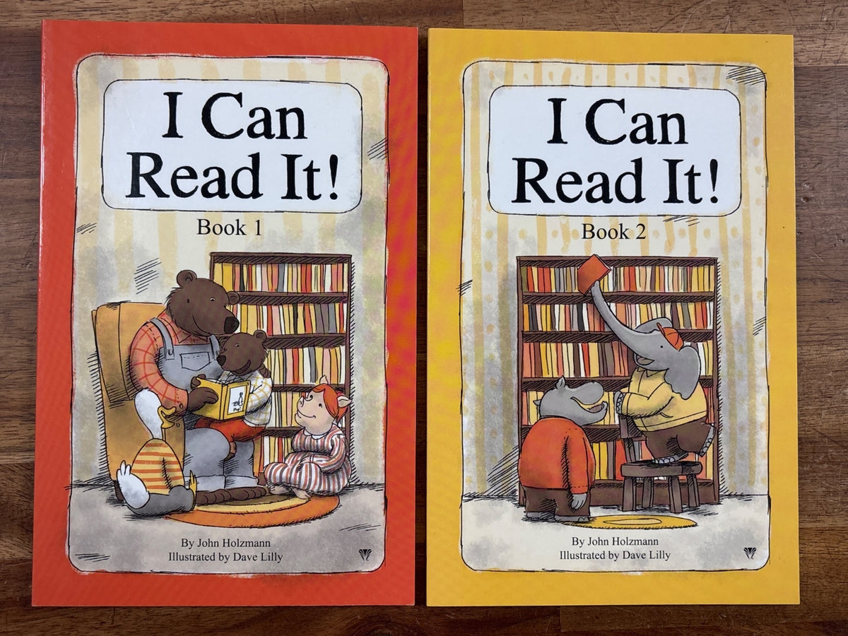 I Can Read It! Books 1-3 & Word List Set - Holzmann