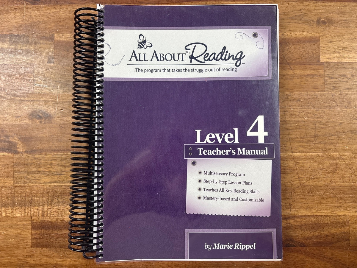 All About Reading Level 4 Teacher's Manual + Readers Set — photo 2 of 5