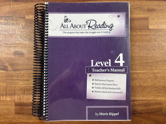 All About Reading Level 4 Teacher's Manual + Readers Set — photo 2 of 5