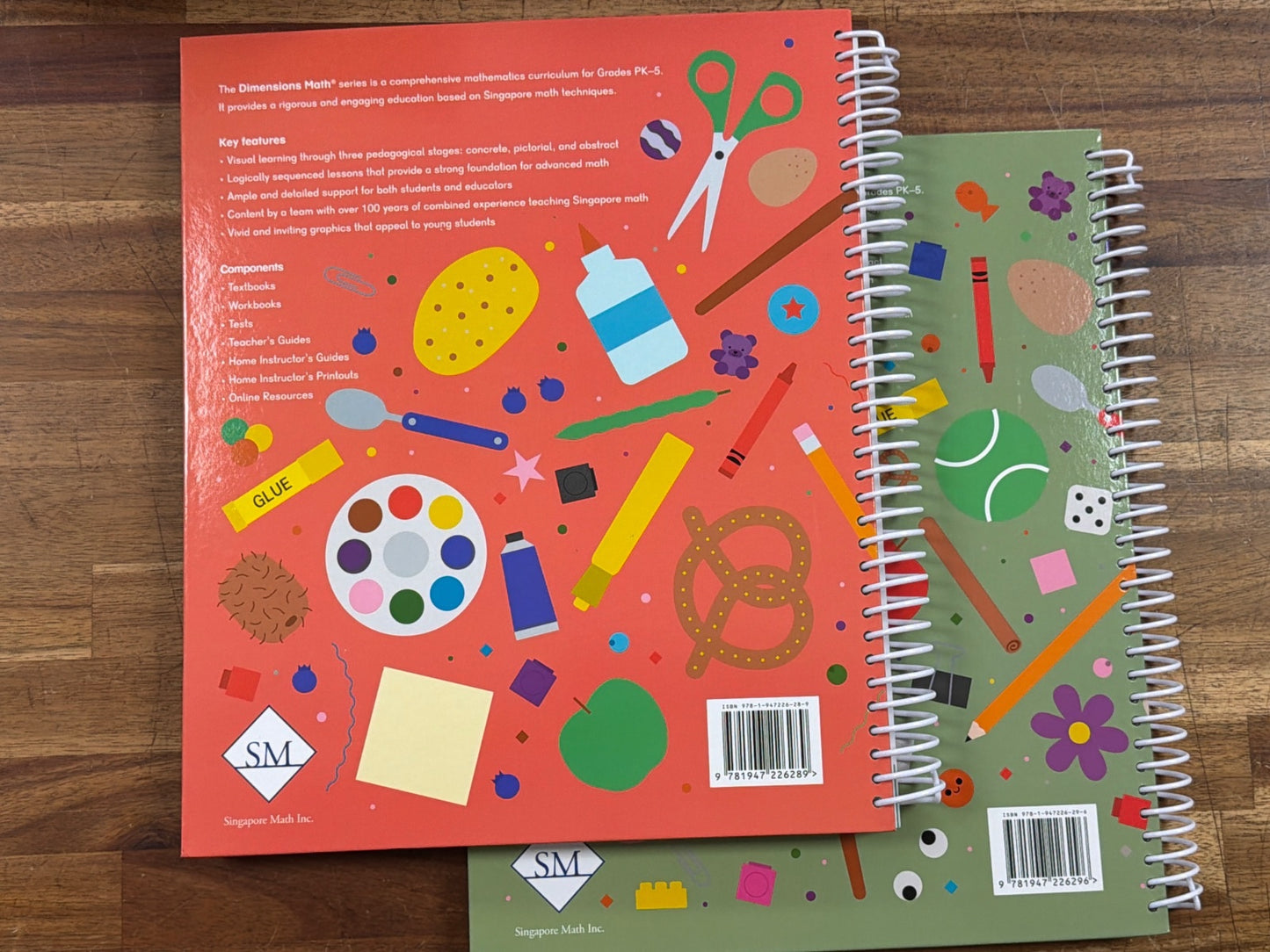 Dimensions Math PK Bundle Teacher's Guide Textbook Workbook