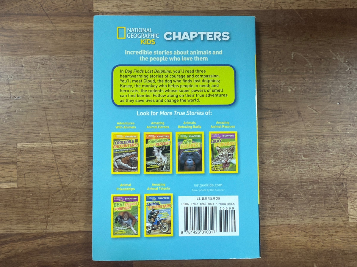 Dog Finds Lost Dolphins - NatGeo Kids Chapters Book