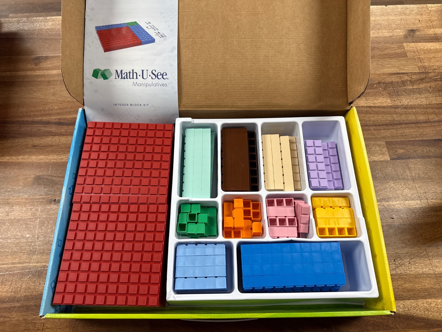 Math-U-See Integer Block Kit Manipulatives