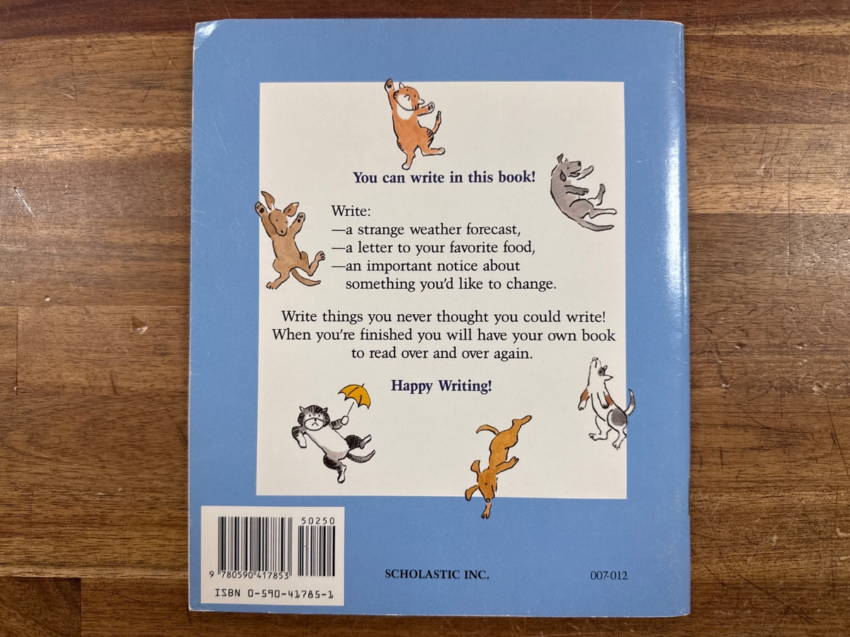 My Writing Book by Joyce Bumgardner - Scholastic