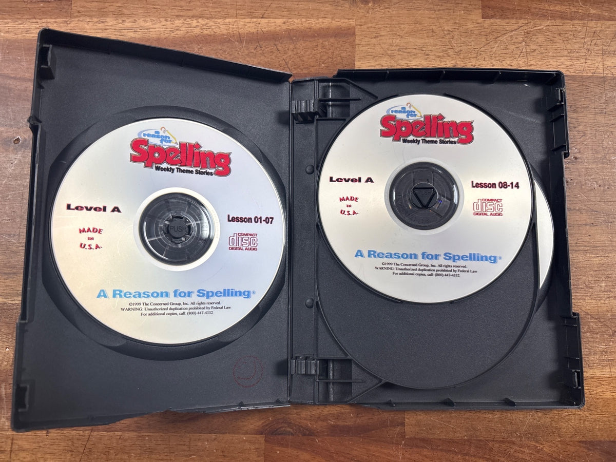 A Reason for Spelling Level a Weekly Theme Stories CDs
