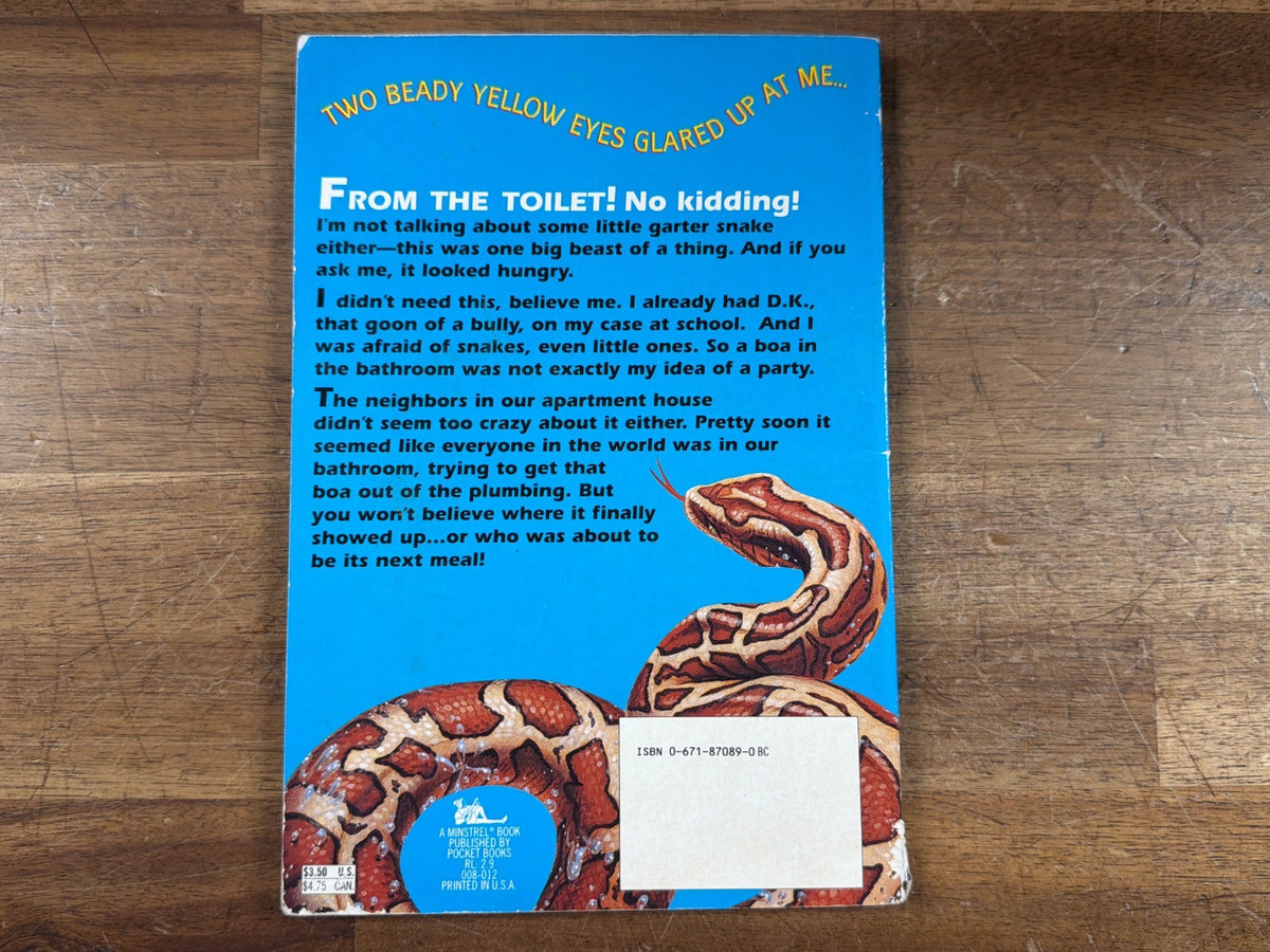 There's a Snake in the Toilet by Gisela Sherman PB