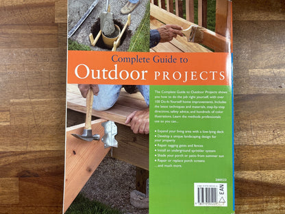 Sunset Complete Guide to Outdoor Projects Paperback Book