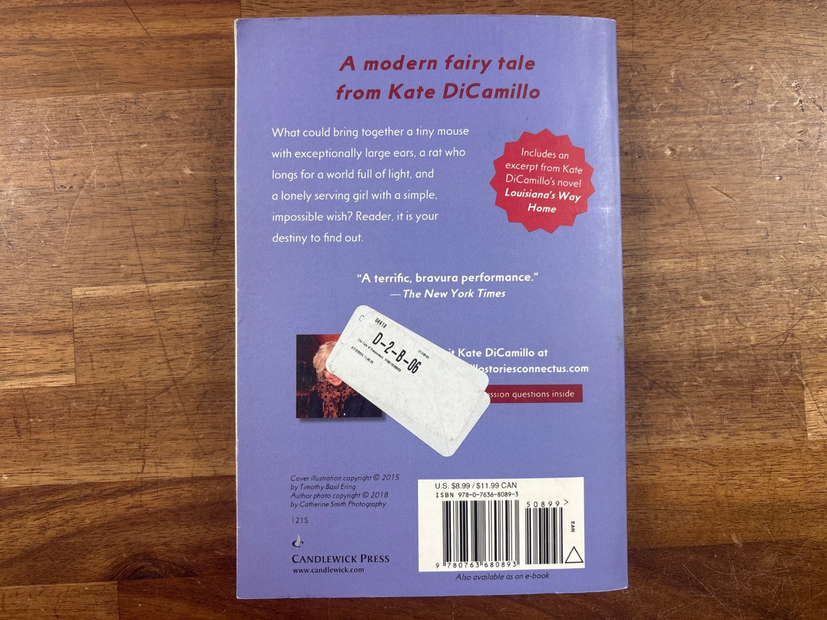 The Tale of Despereaux by Kate DiCamillo Paperback — photo 2 of 2