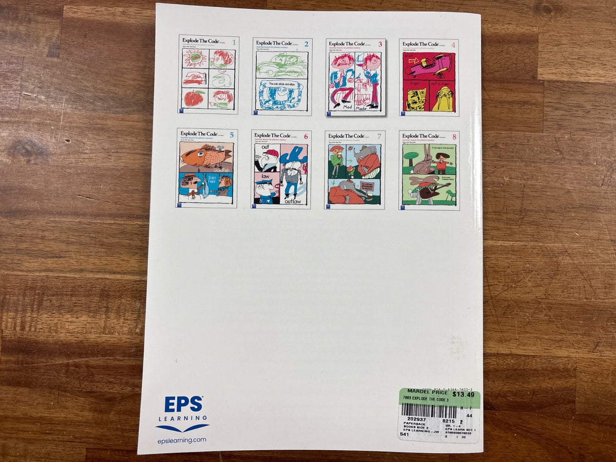 Explode the Code 3 2nd Edition Phonics Workbook — photo 2 of 2