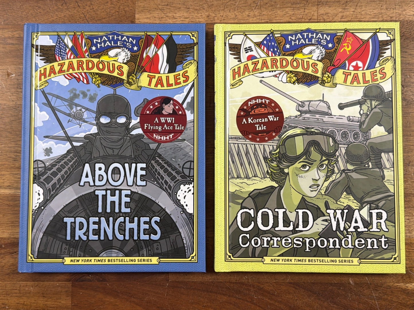 Nathan Hale's Hazardous Tales 4-Book Set Hardcover