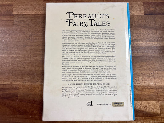 Perrault's Fairy Tales, Doré Illustrations, Hard Cover.