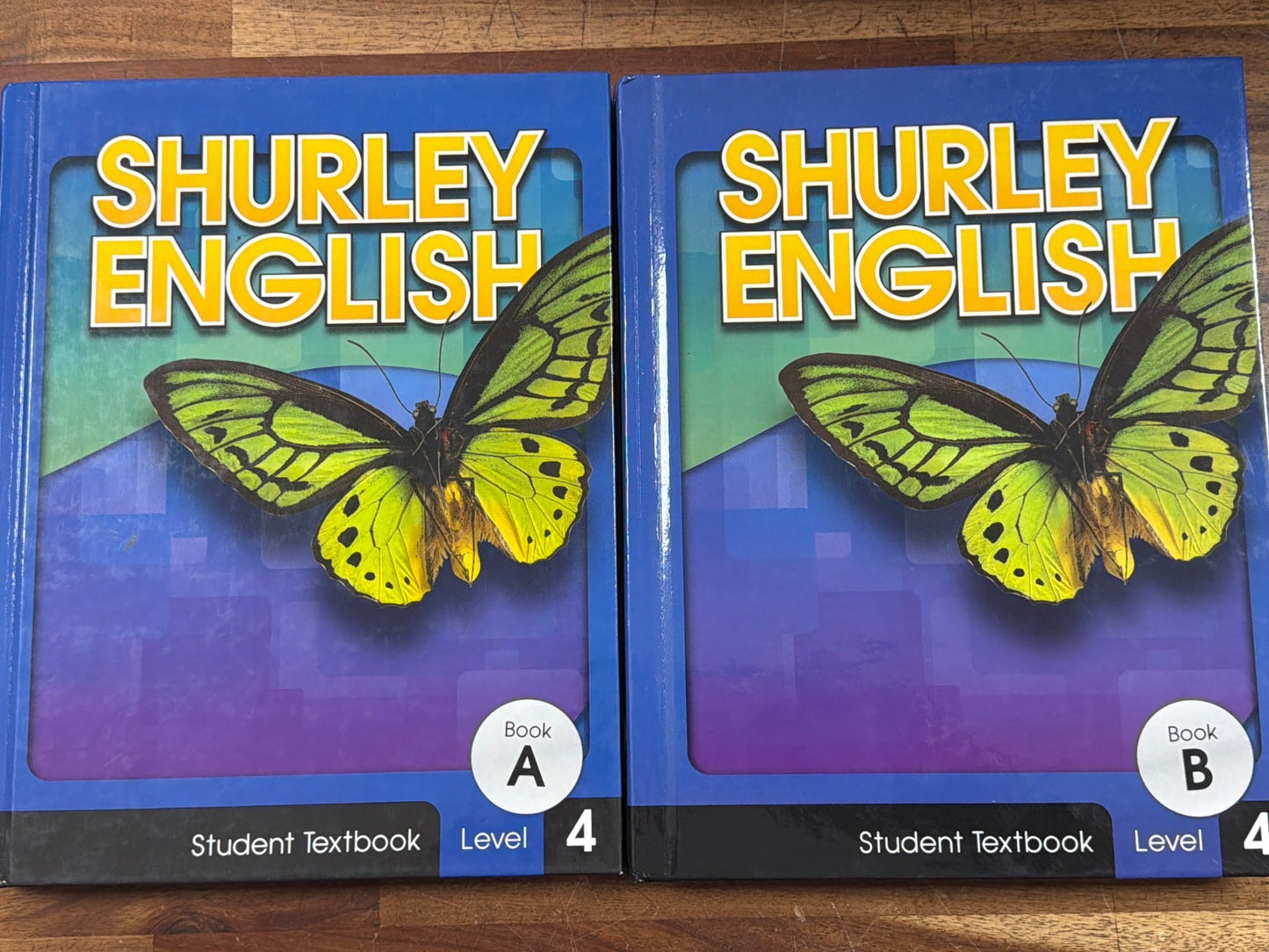 Shurley English Level 4 Student Textbooks A & B + Test Book