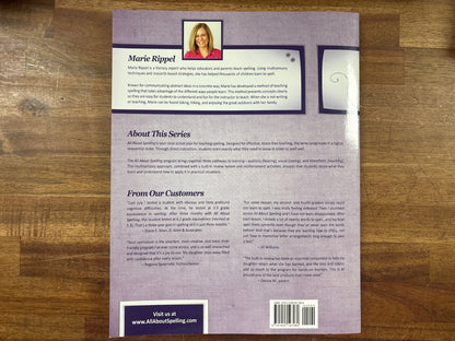 All About Spelling Level 5 Teacher's Manual Marie Rippel — Good