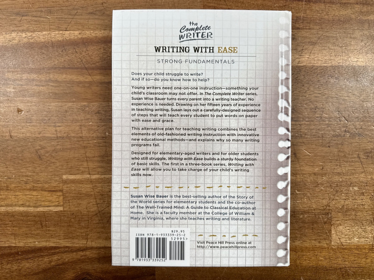 Writing with Ease: Strong Fundamentals - Susan Wise Bauer