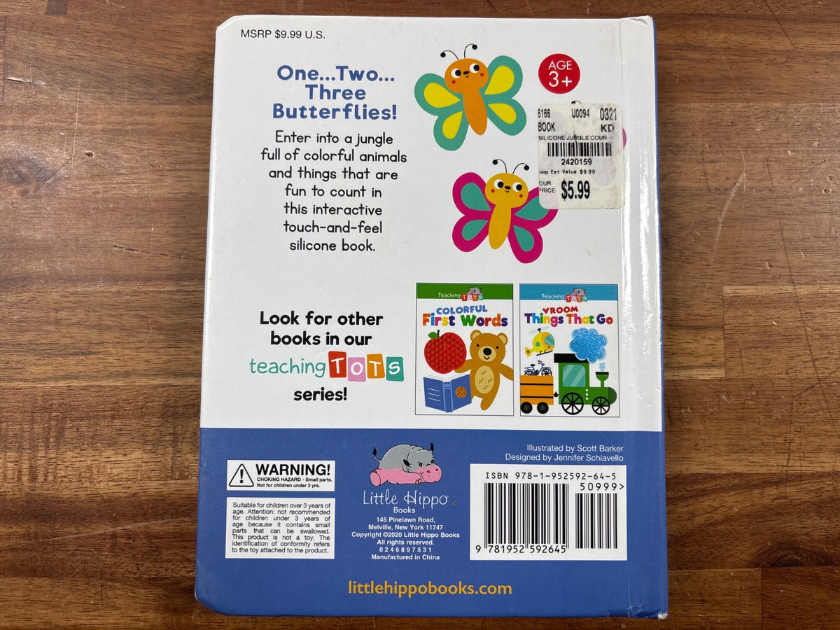 Teaching Tots Jungle Counting Touch-and-Feel Silicone Book — photo 2 of 2