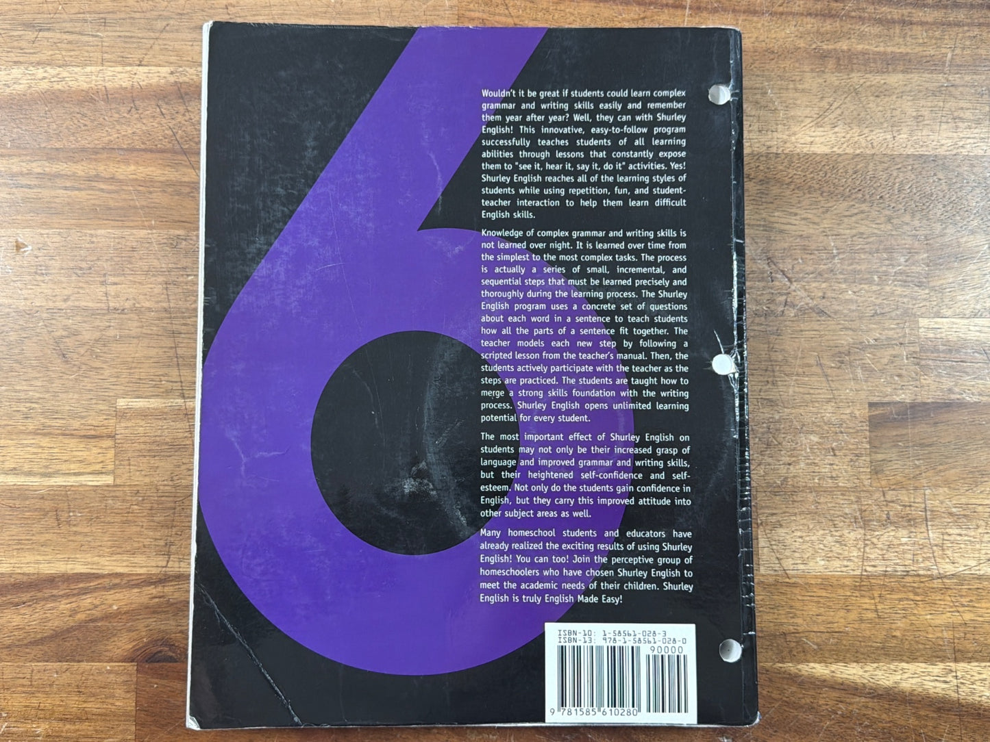 Shurley English Level 6 Teacher's Manual Homeschool