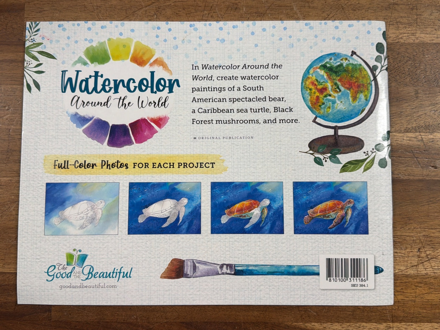 Good and Beautiful Watercolor Around World Instruction Book