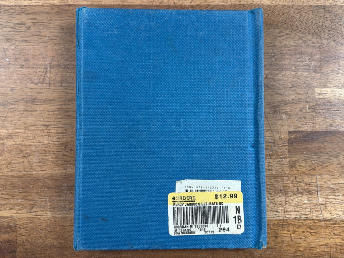 Percy Jackson & the Olympians the Ultimate Guide Hardcover