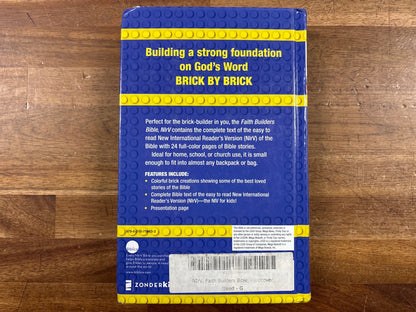 Faith Builders Bible NIrV Lego-Themed Hardcover Kids Bible — photo 2 of 2