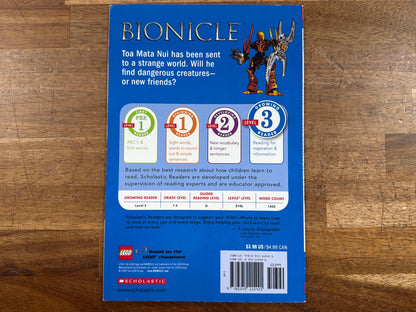 Bionicle Desert of Danger Level 3 Reader by Greg Farshtev