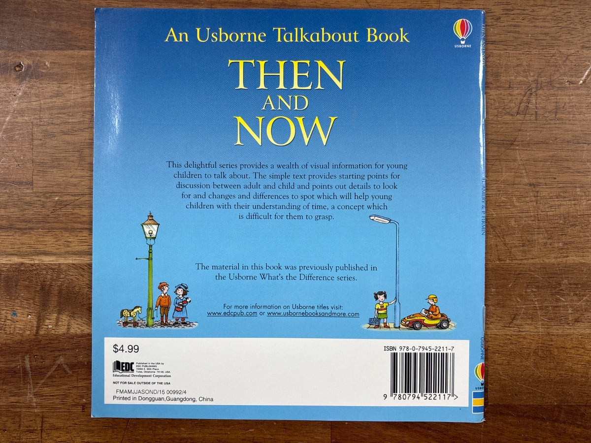 Usborne Talkabout Book: Then and Now by Peter Firmin