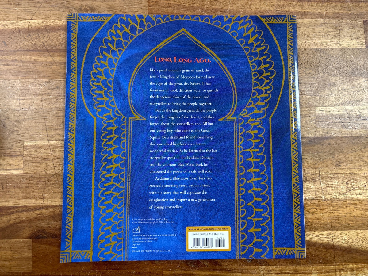 The Storyteller by Evan Turk - Hardcover Picture Book — photo 2 of 2