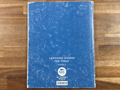 My Father's World Language Lessons for Today Grade 5