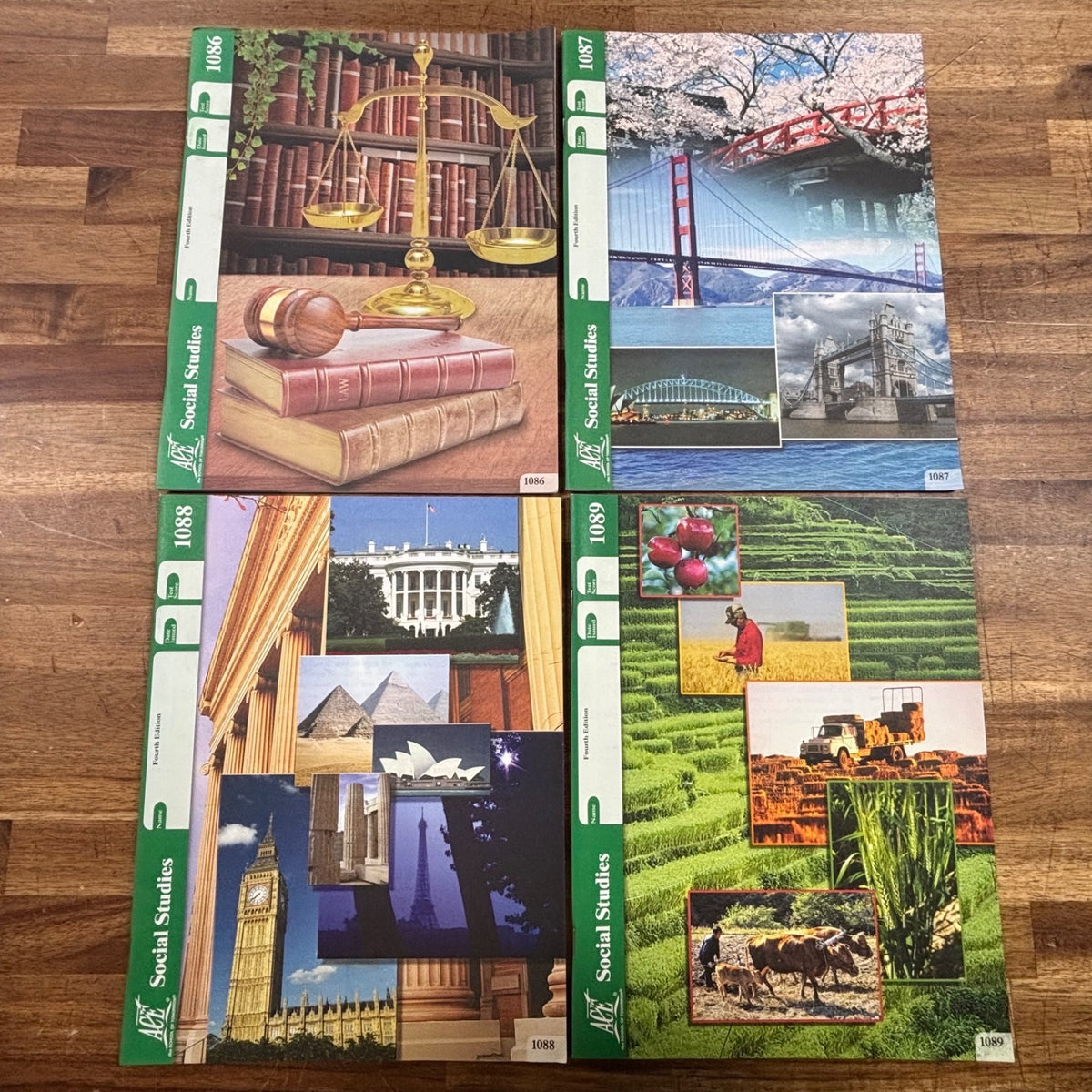 ACE Social Studies PACE Set 1086-1096 Fourth Edition W/ Key — photo 2 of 10