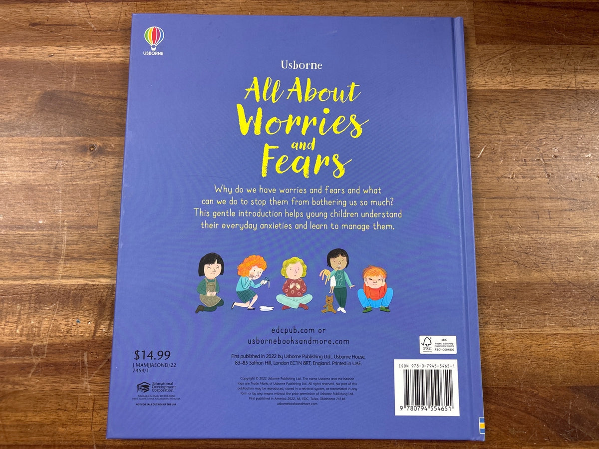 Usborne All About Worries and Fears Children's Book — photo 2 of 2