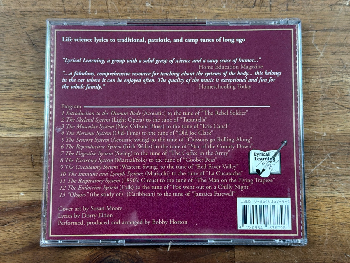 Lyrical Life Science Vol 3 Human Body CD Bobby Horton