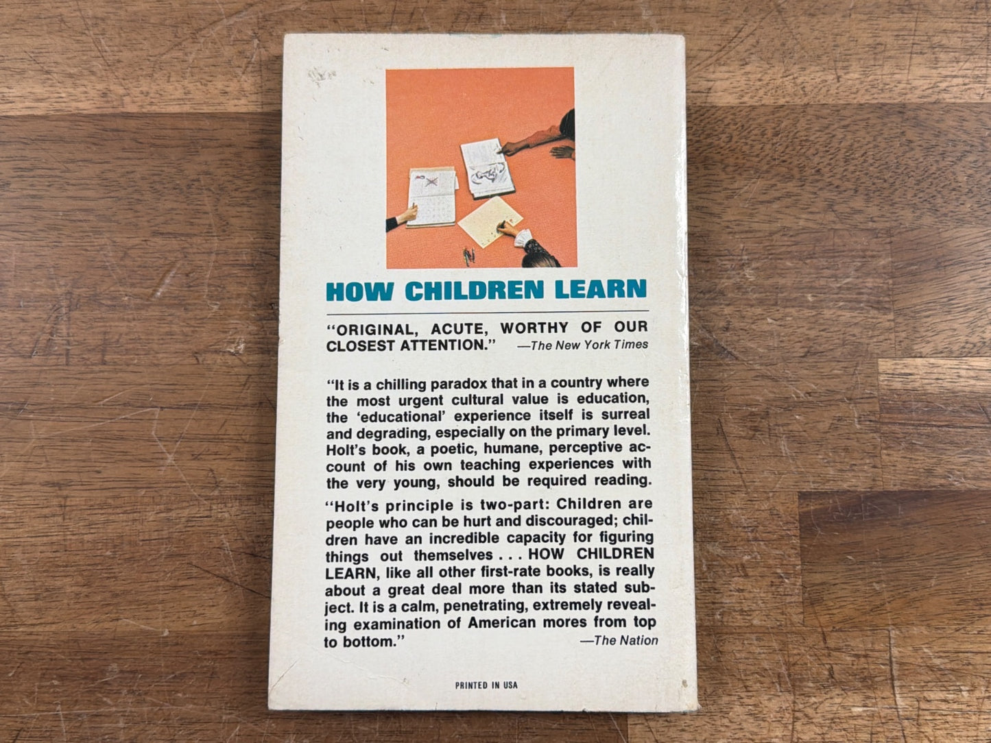 How Children Learn by John Holt - Dell Paperback