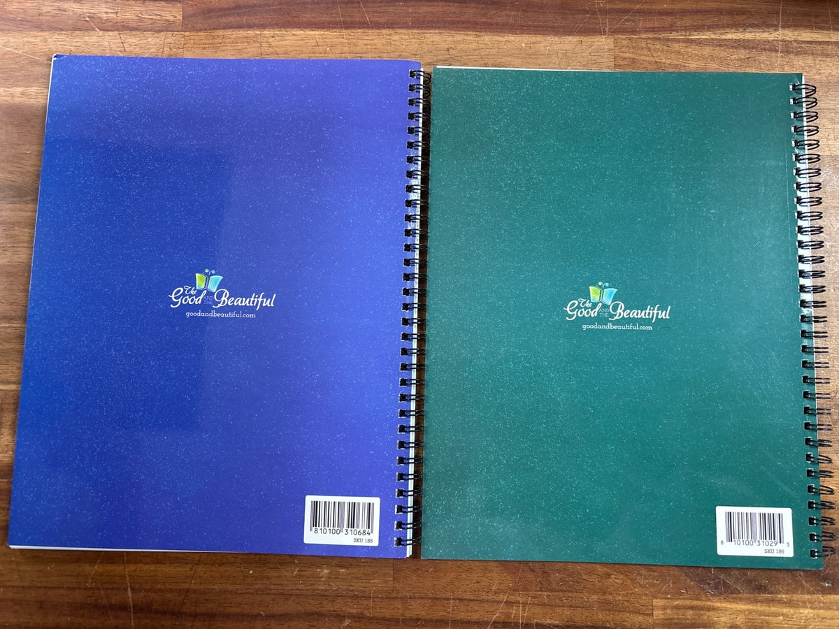 Good and Beautiful Creative Writing Notebooks #1 & #2 Set — photo 2 of 2