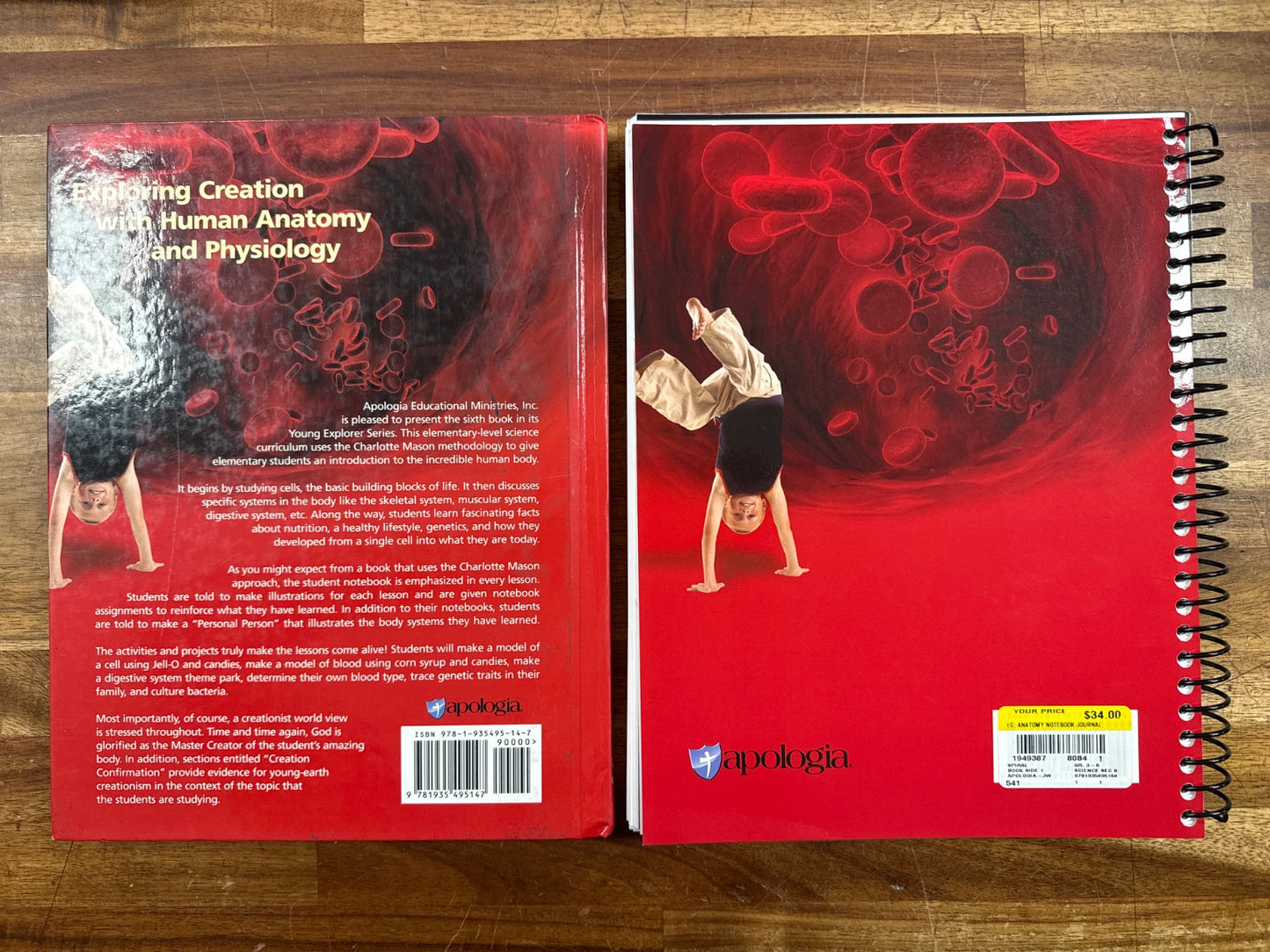 Apologia Exploring Creation Human Anatomy & Physiology Set