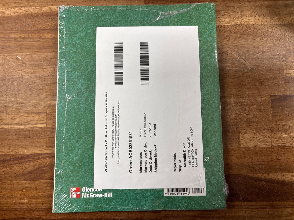 Glencoe Language Arts Grammar and Language Workbook Grade 9