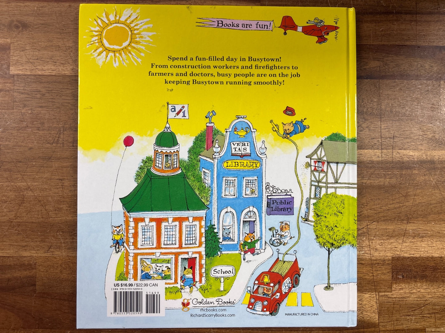 Richard Scarry's What Do People Do All Day? Hardcover