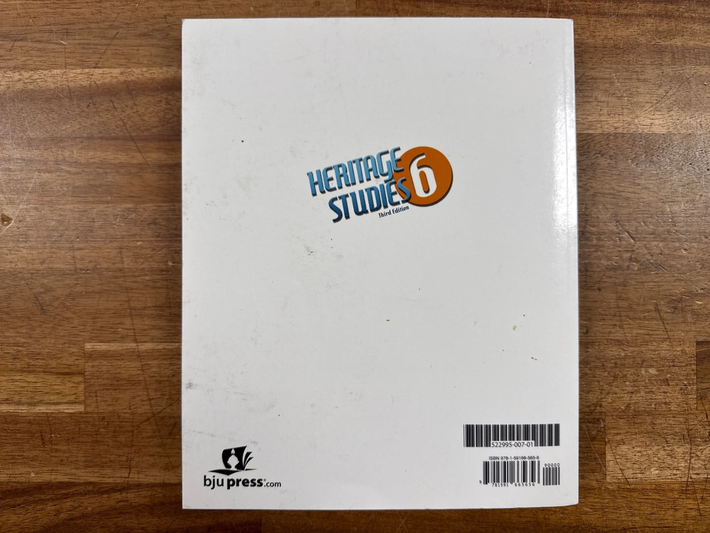 BJU Press Heritage Studies 6 Student Text Third Edition
