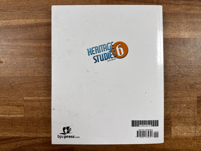 BJU Press Heritage Studies 6 Student Text Third Edition