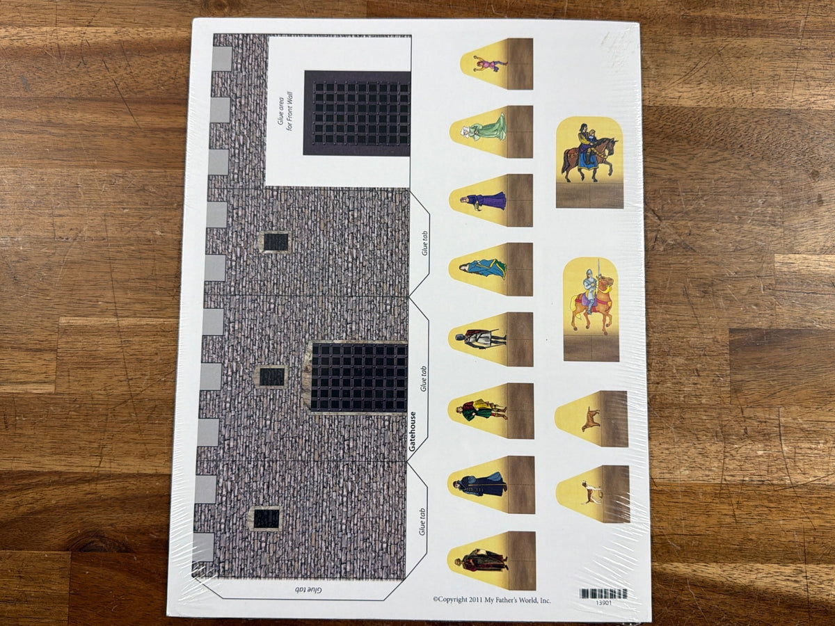 My Father's World Make a Castle Paper Craft Kit