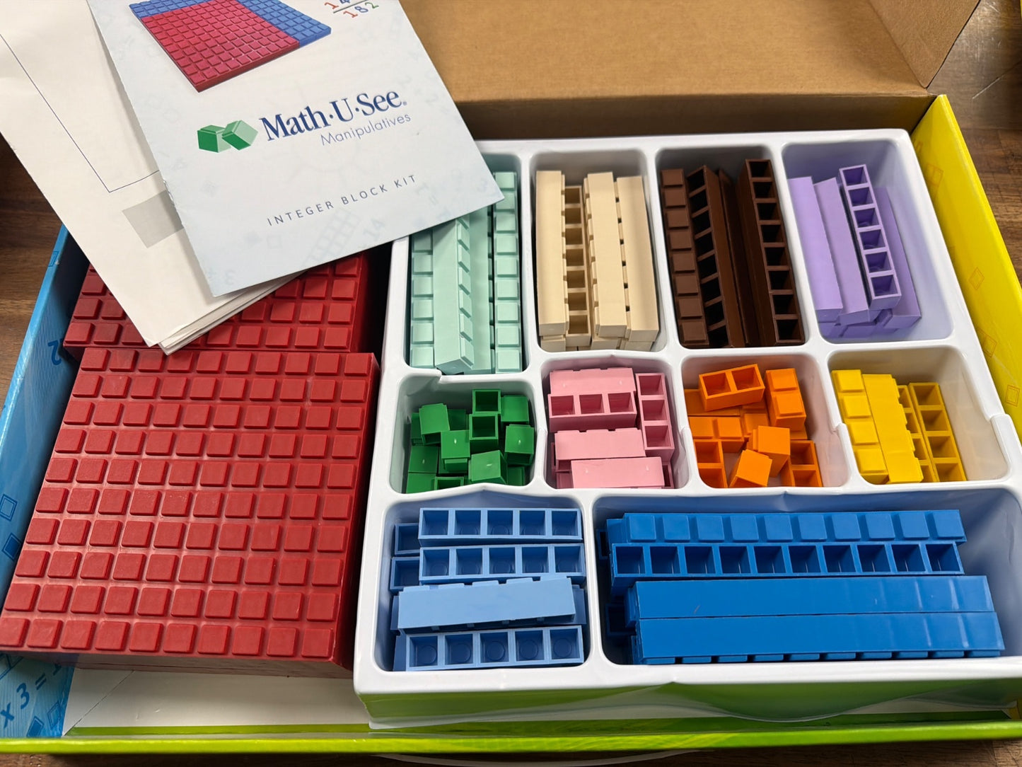 Math-U-See Integer Block Kit Manipulatives Set