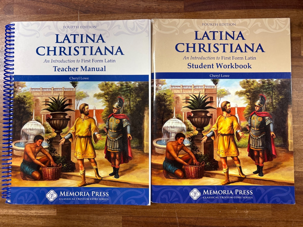 Latina Christiana 4th Ed Teacher, Workbook, DVD Set