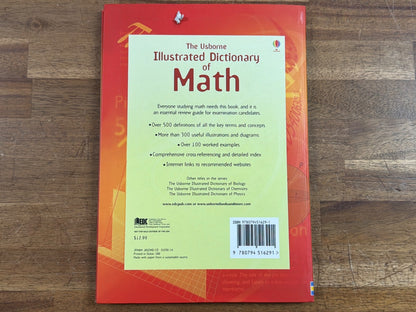 The Usborne Illustrated Dictionary of Math Reference Book