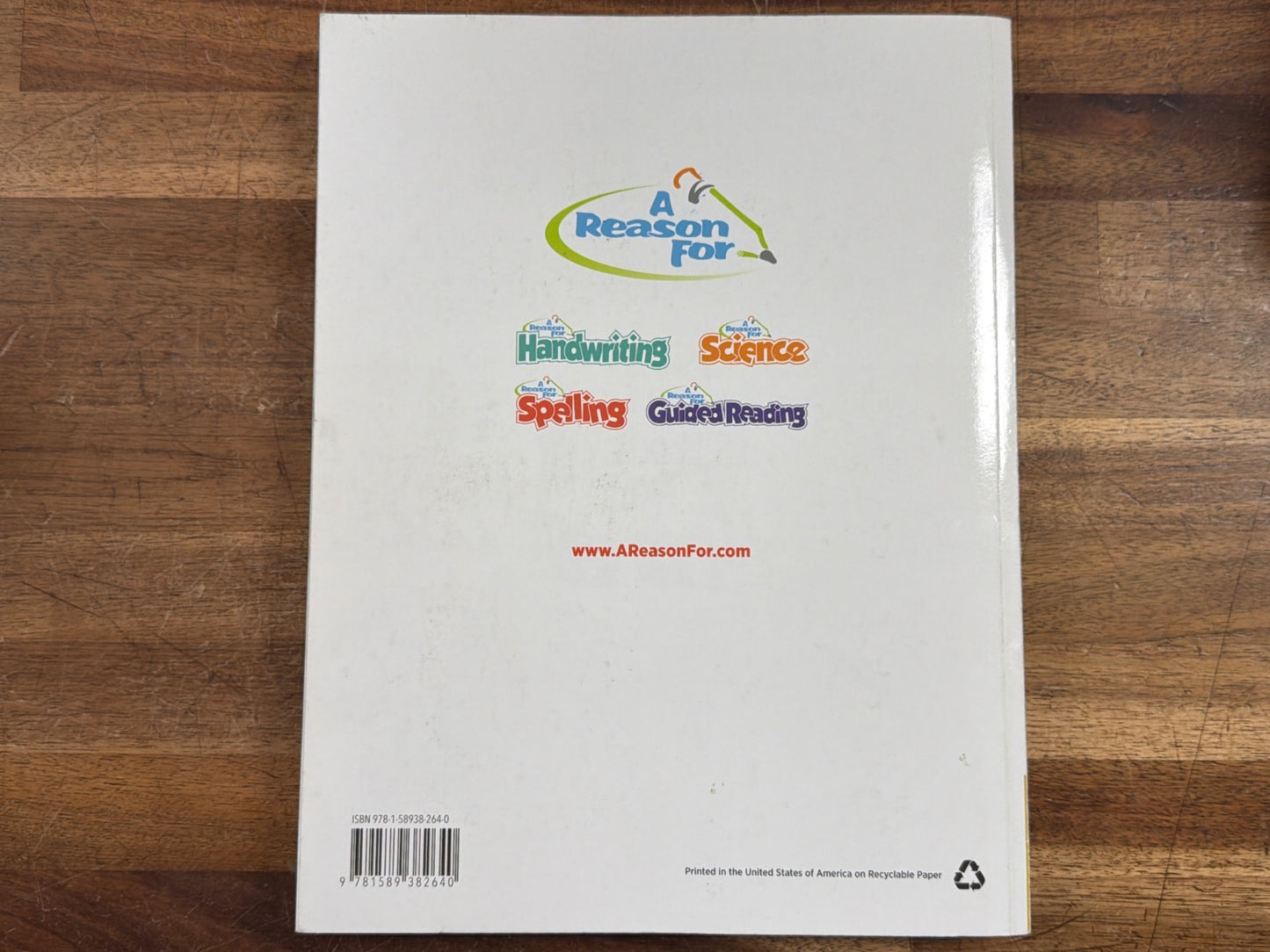 A Reason for Spelling Level A Teacher Guidebook