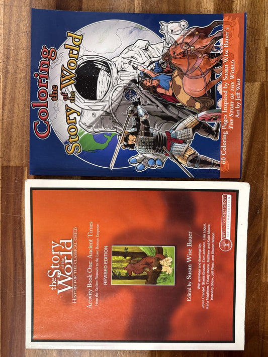 Story of the World Vol 1 Bundle: Book, CD, Activity, Coloring