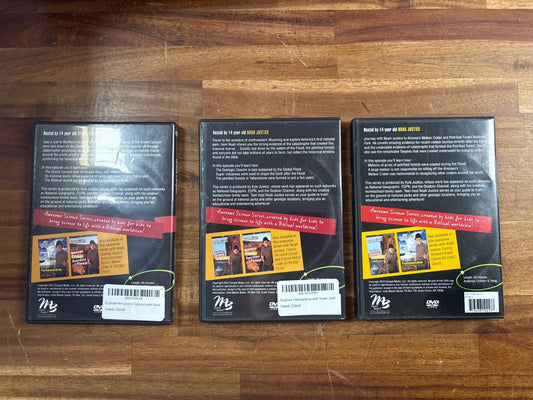 Awesome Science DVD Set: Grand Canyon, Yellowstone, Meteor Crater