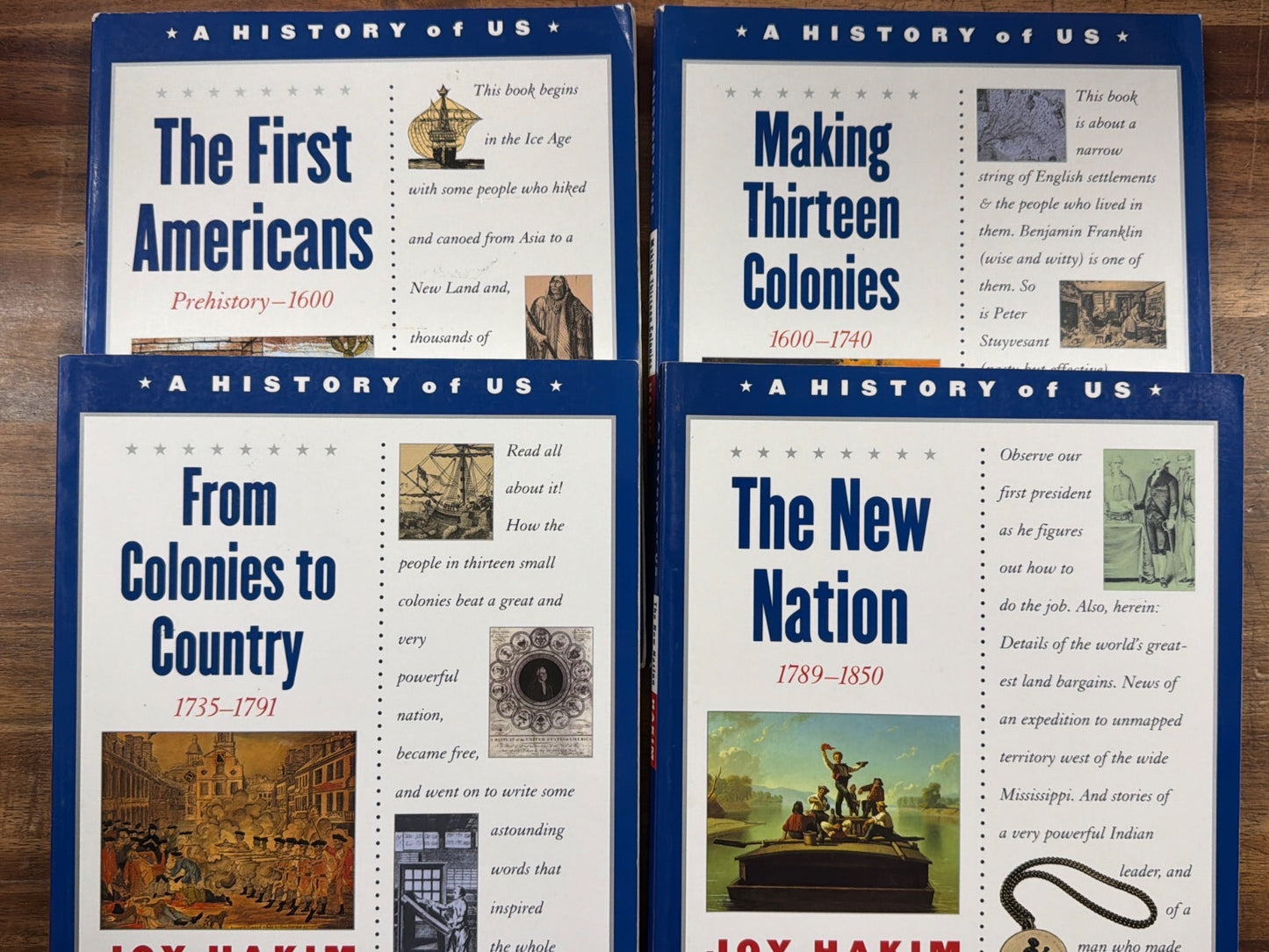 A History of US Joy Hakim 12-Book Set Oxford Press