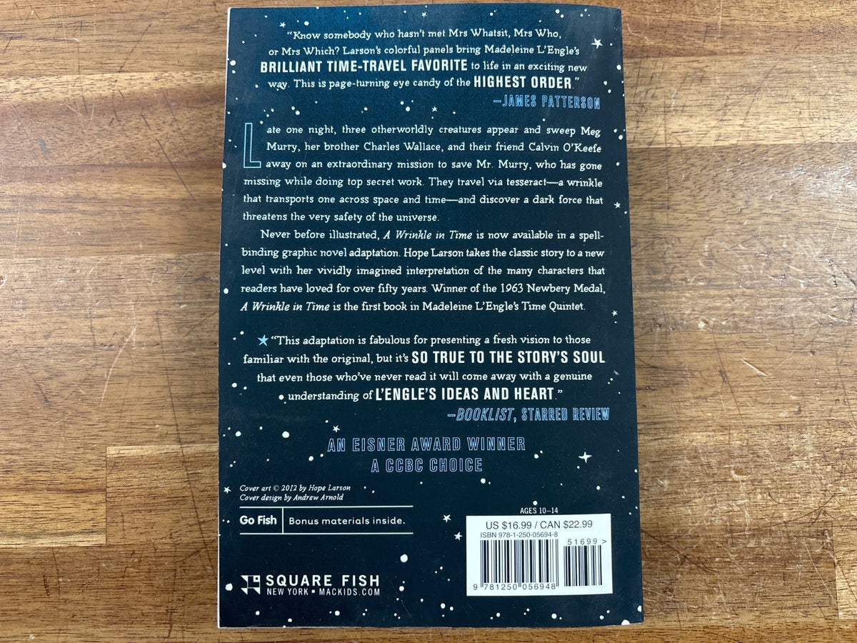 A Wrinkle in Time: the Graphic Novel by Hope Larson — photo 2 of 2
