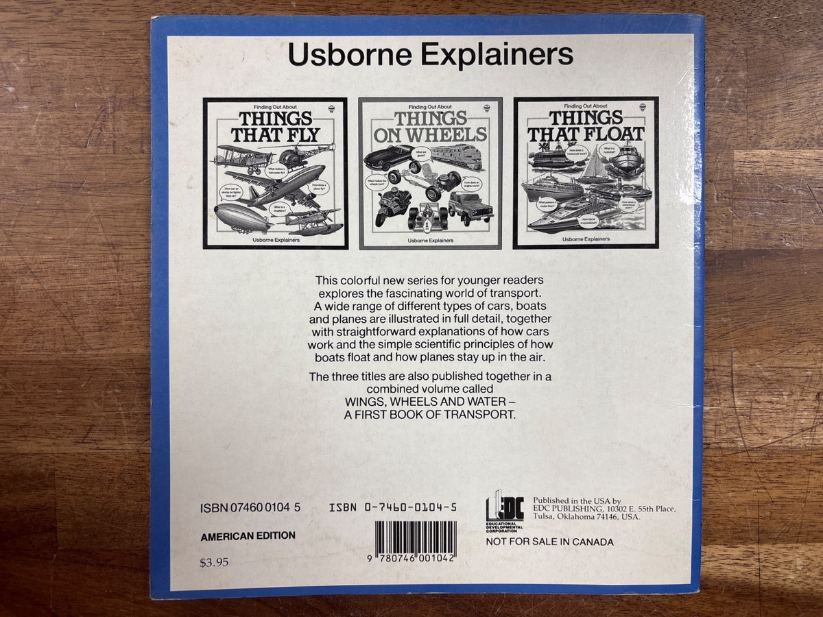 Finding Out About Things That Fly - Usborne Explainers