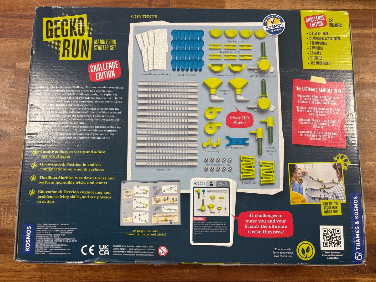 Thames & Kosmos Gecko Run Marble Run Starter Set Challenge Editio — photo 2 of 2