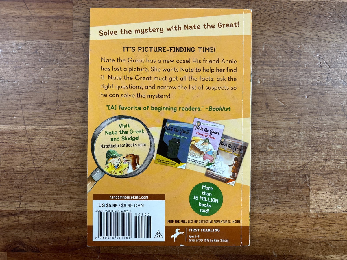 Nate the Great by Marjorie Weinman Sharmat - Detective Mystery — photo 2 of 2