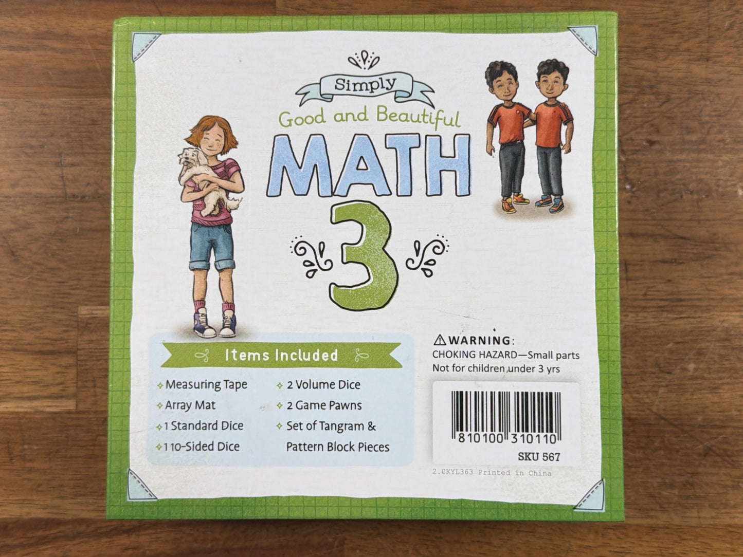 Good and Beautiful Math 3 Homeschool Curriculum Kit