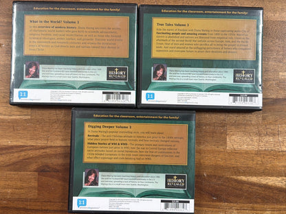 Diana Waring History Revealed Vol 3 Set - 3 Audio CD Sets